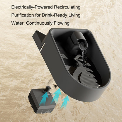 2 In 1 Automatic Cat Feeder Water Dispenser Dry Wet Pet Dog Puppy Food Dispenser