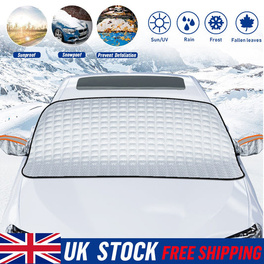 Car Windshield Cover Magnetic Windscreen Snow Cover Car Front Window Sun Shade