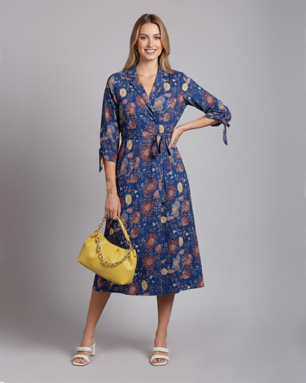 Women’s Lightweight Floral Dress – Short & Comfortable Summer Wear