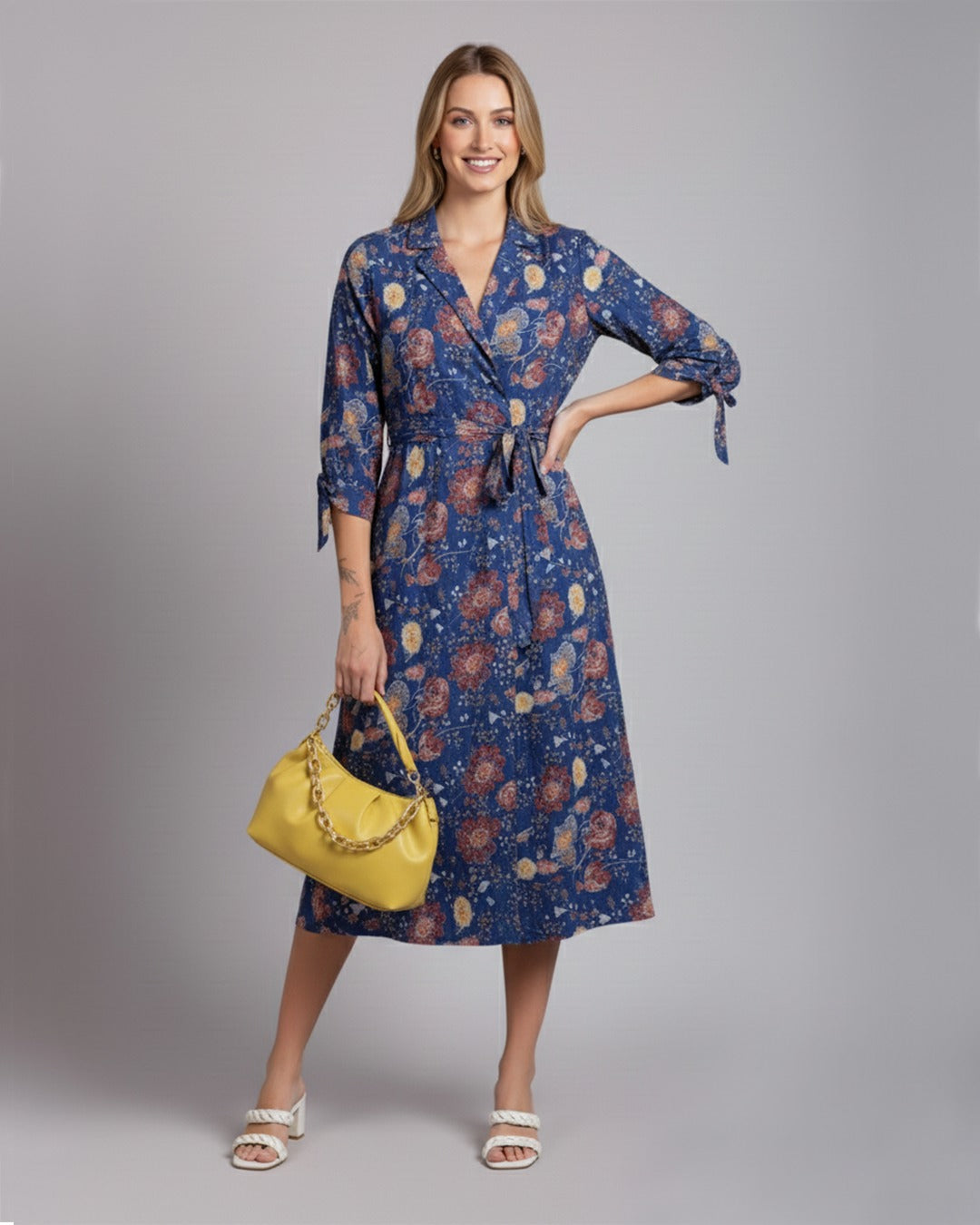 Women’s Lightweight Floral Dress – Short & Comfortable Summer Wear