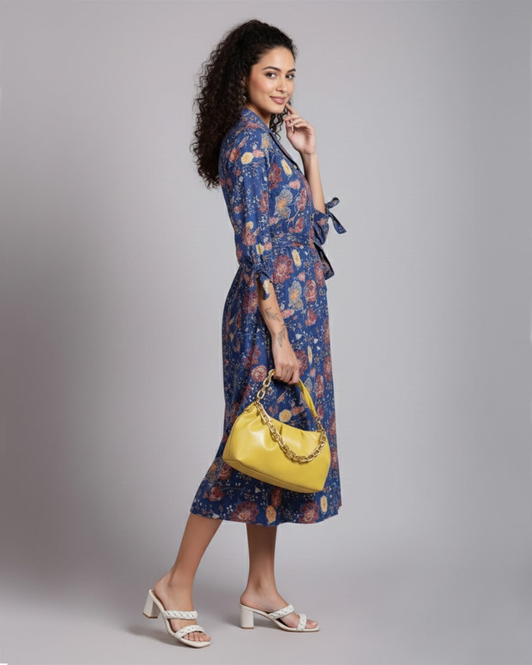 Women’s Lightweight Floral Dress – Short & Comfortable Summer Wear