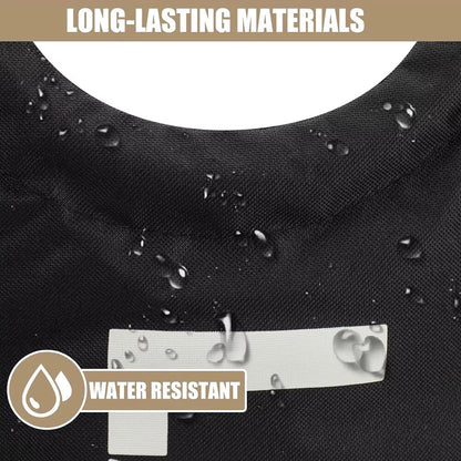 BLACK 82L Foldable Fabric Laundry Basket Clothes Hamper Bag Washing Bin